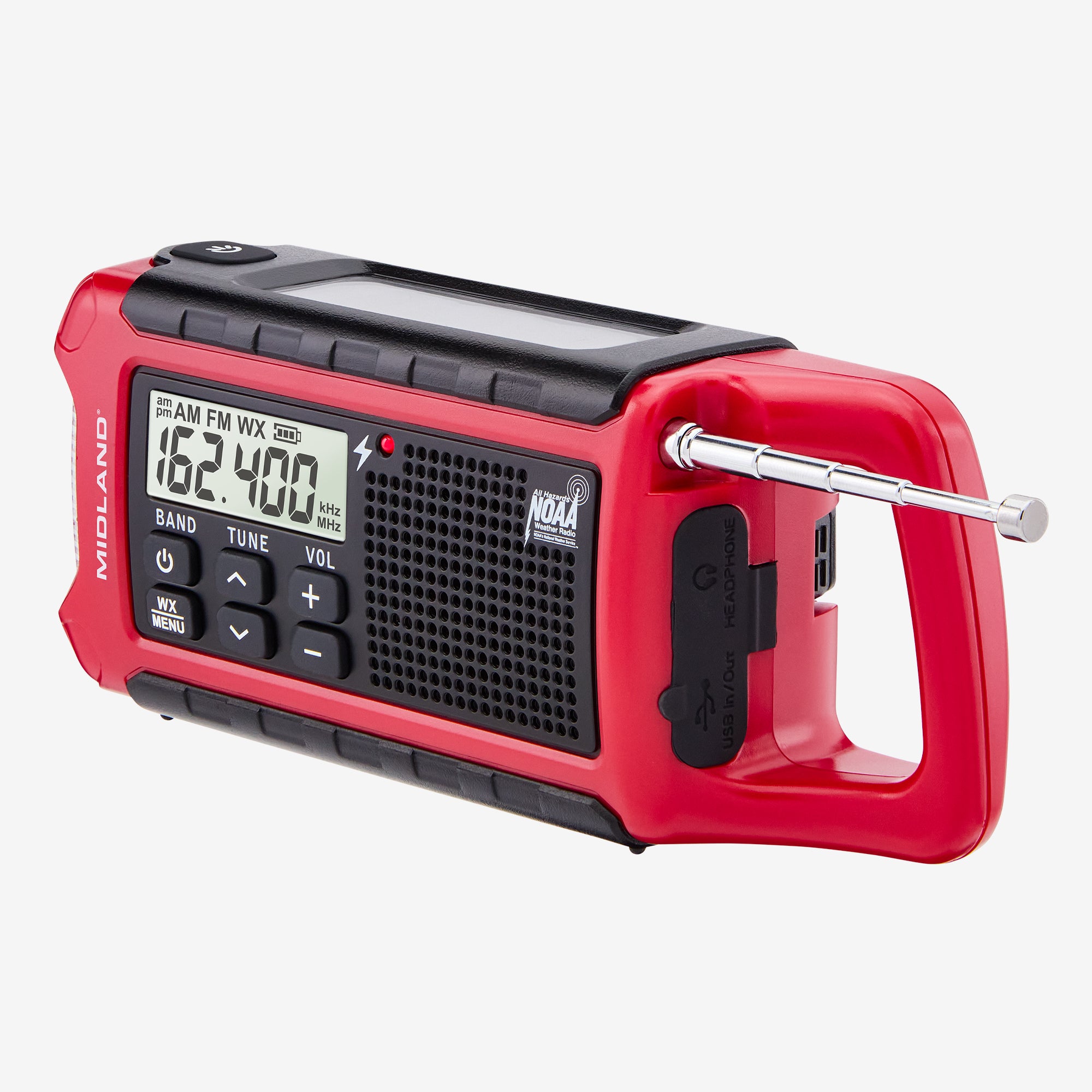 ER210 Portable Emergency Crank Weather Radio - ER210 - Image 2