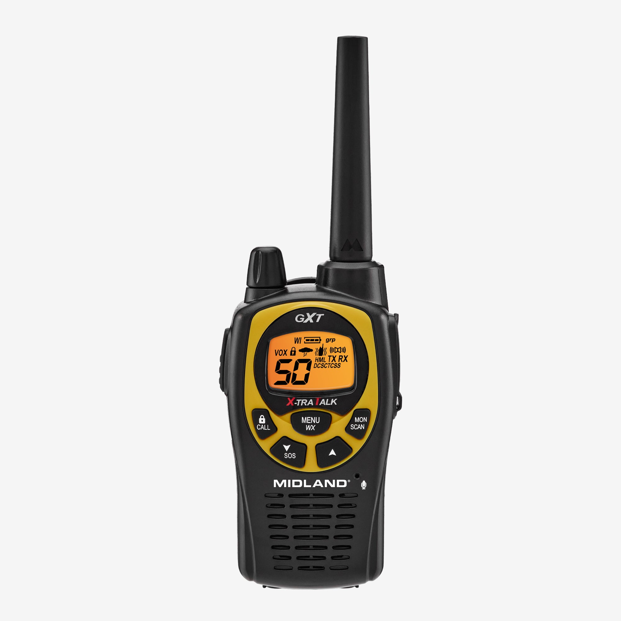 GXT1030 GMRS Walkie Talkie Yellow - GXT1030VP4 - Image 4