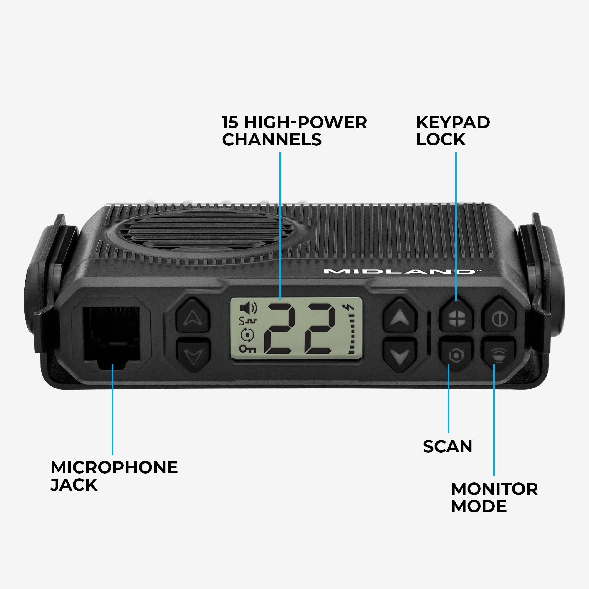 MXT105 5-Watt GMRS Micromobile Two-Way Radio - Image 3