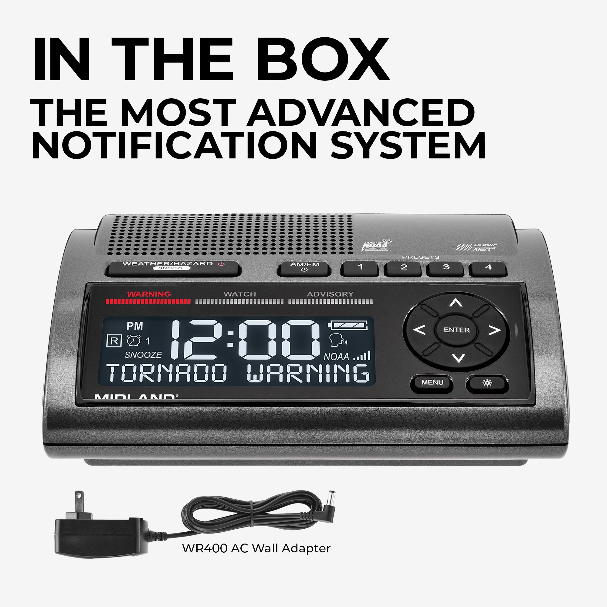 WR400 Deluxe NOAA Weather Alert Radio - Image 3
