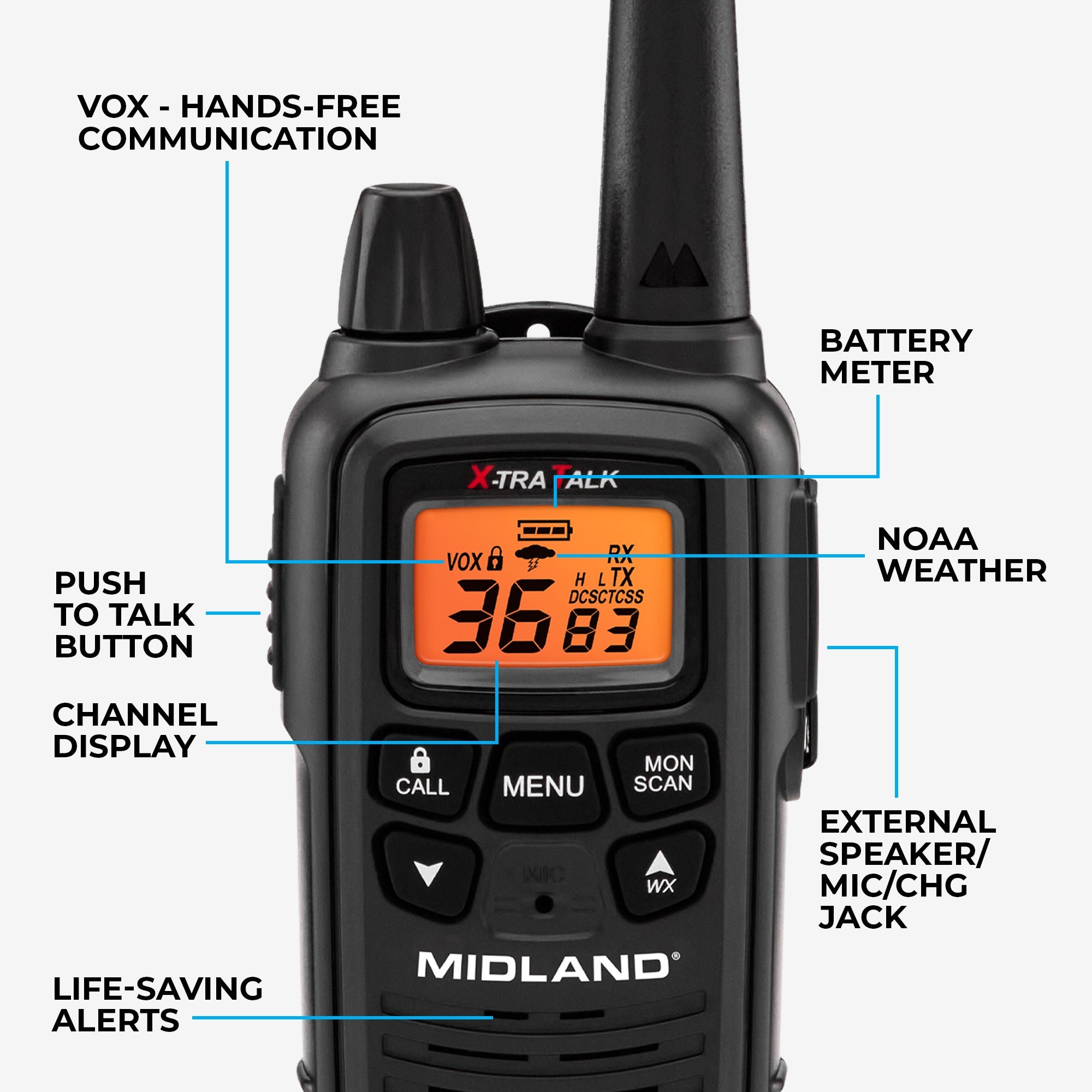 LXT600 BizTalk FRS Two‑Way Business 6‑Pack Bundle - LXT600BBX6 - Image 8