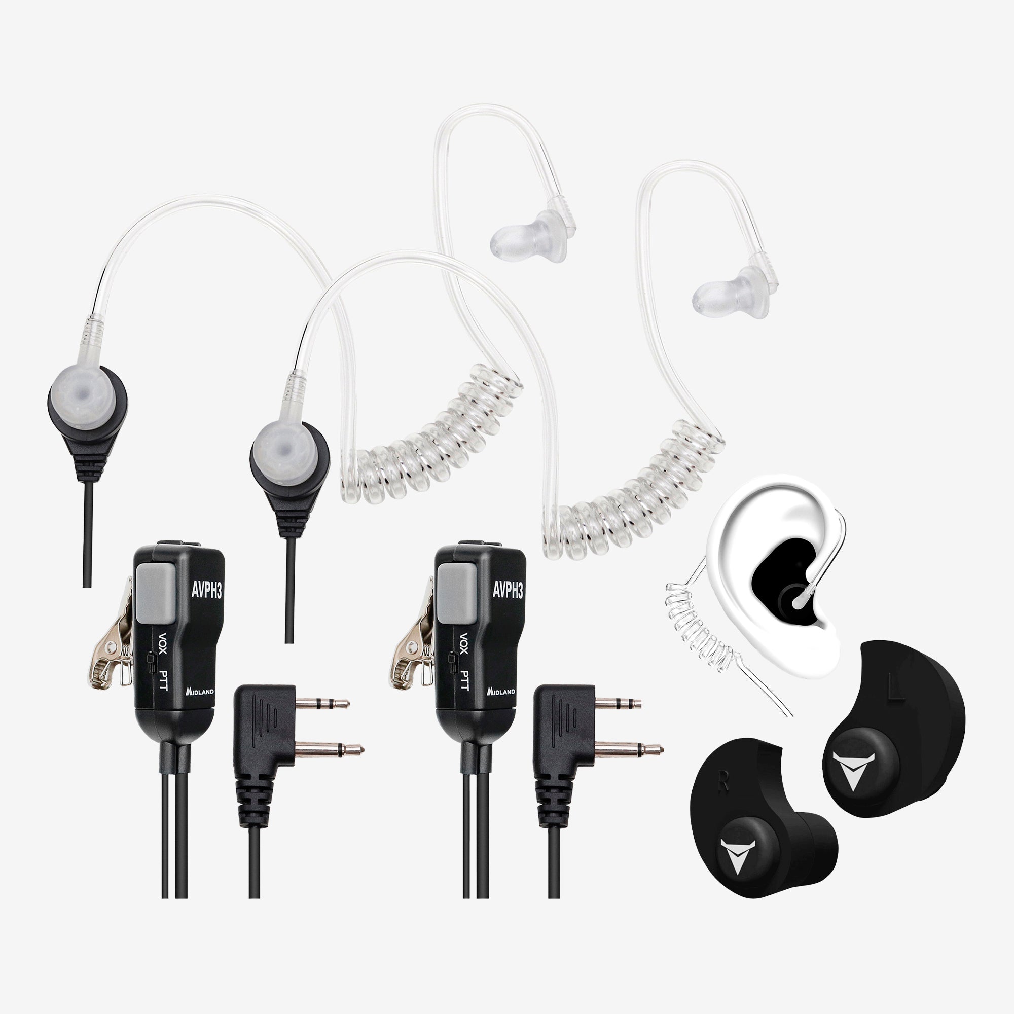 AVPH3RDO Noise Reduction Headset Bundle