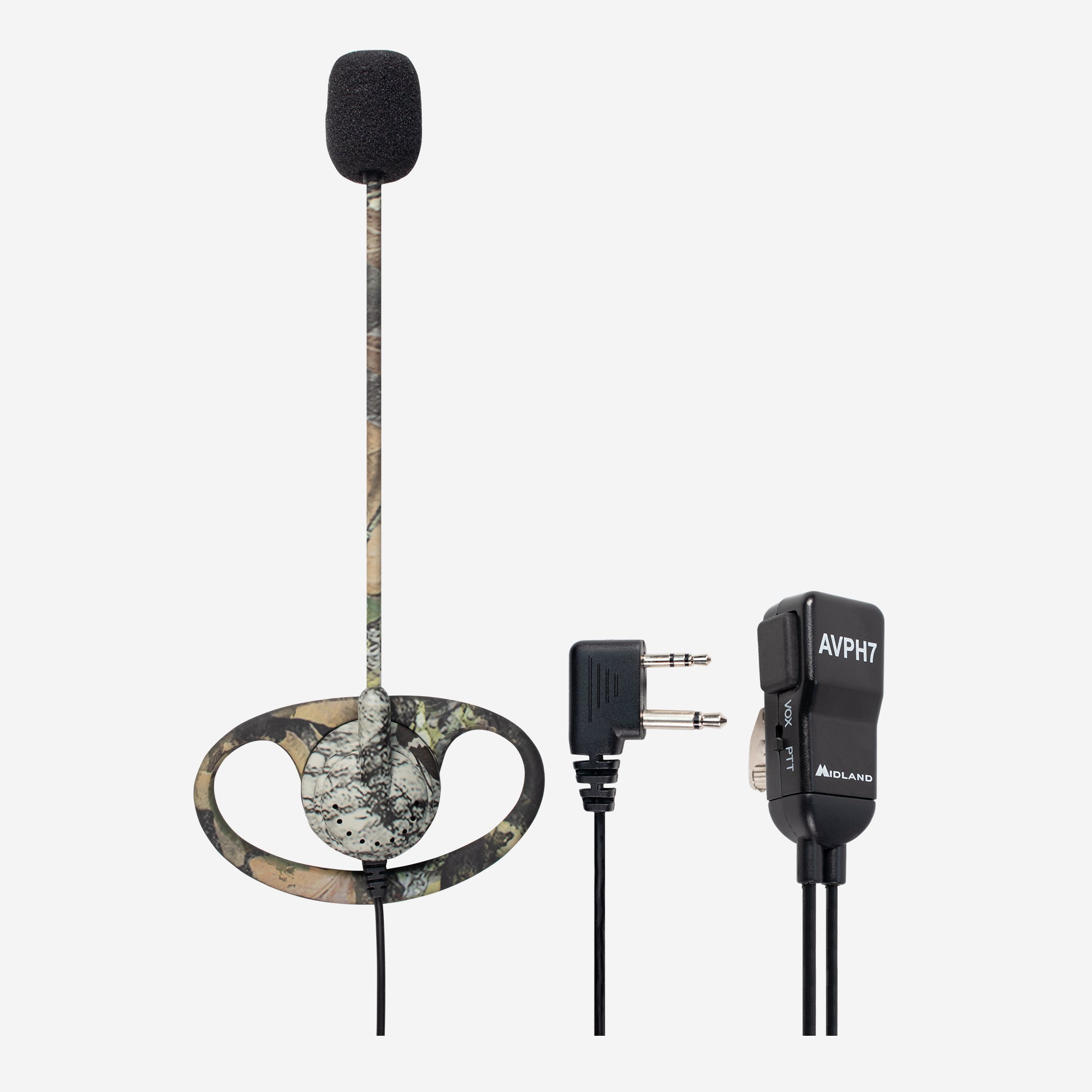 AVPH7 Camo GMRS Headset