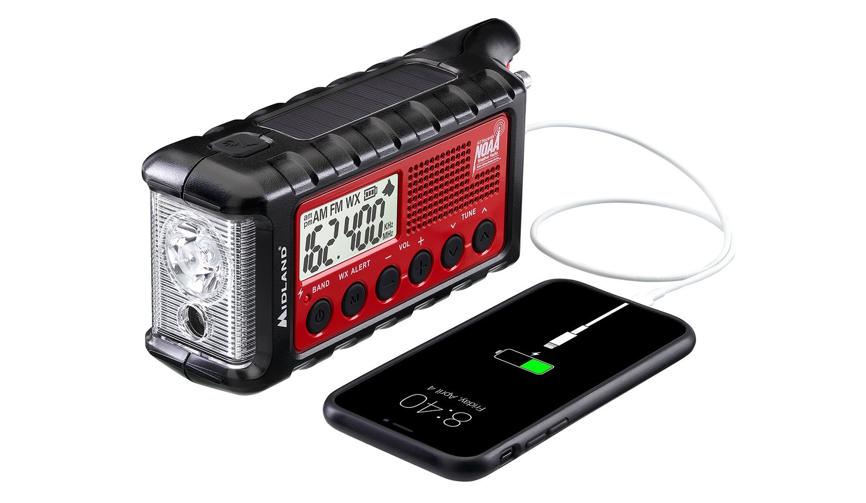 ER310 Portable Emergency Crank Weather Radio - ER310 - Image 5